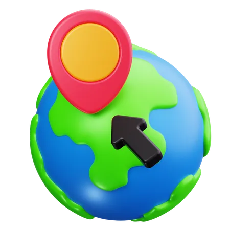 Migración  3D Icon