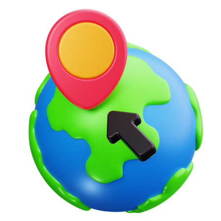 Migration  3D Icon