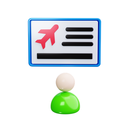 Migration  3D Icon