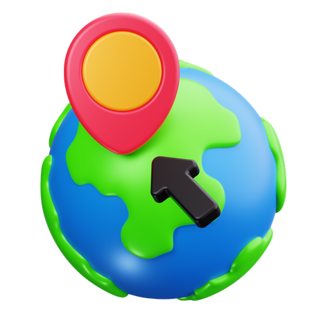 Migration  3D Icon