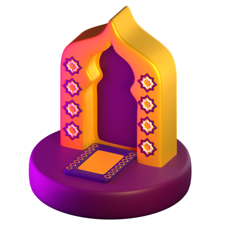 Mihrab  3D Icon