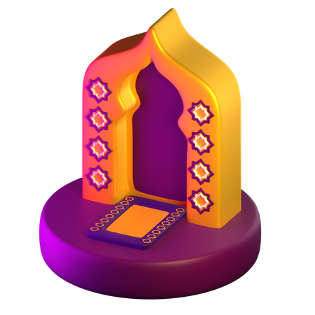 Mihrab  3D Icon