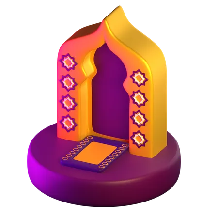 Mihrab  3D Icon