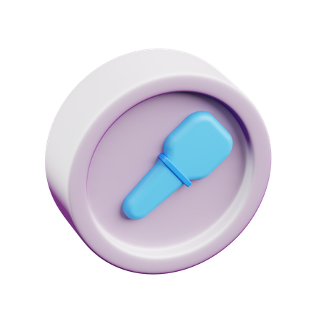 Mikrofon  3D Icon