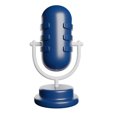 Mikrofon  3D Icon