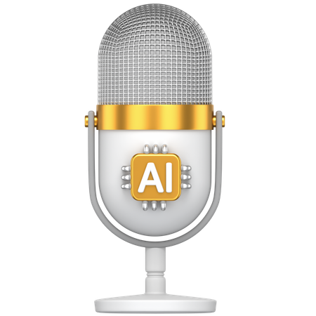 Mikrofon  3D Icon