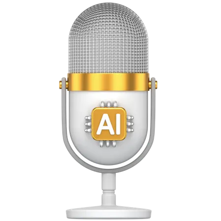 Mikrofon  3D Icon