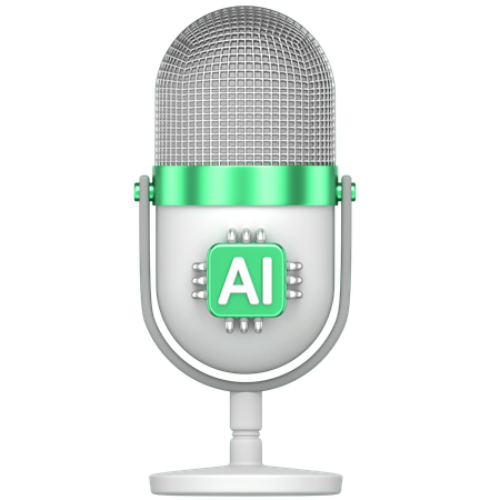 Mikrofon  3D Icon