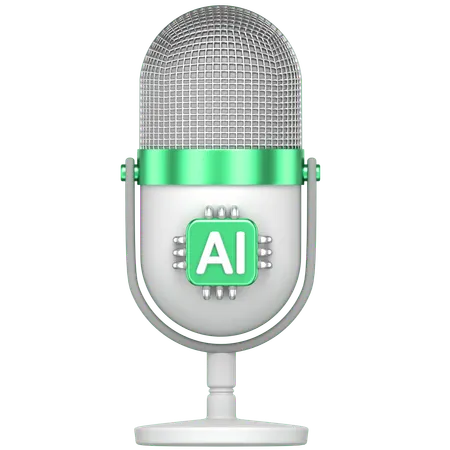 Mikrofon  3D Icon