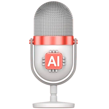 Mikrofon  3D Icon