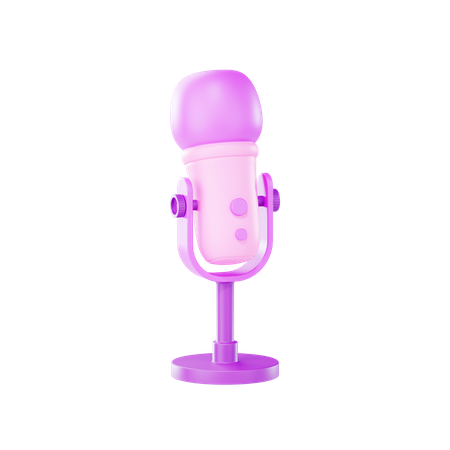 Mikrofon  3D Illustration