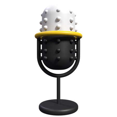 Mikrofon  3D Icon