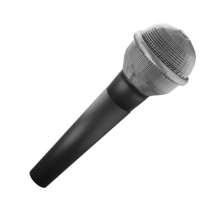 Mikrofon  3D Icon