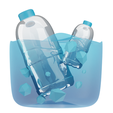Mikroplastik  3D Icon