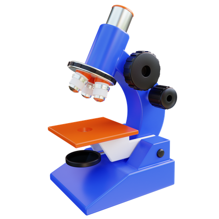 Mikroskop  3D Icon