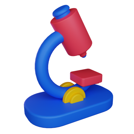 Mikroskop  3D Icon