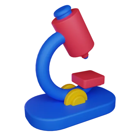 Mikroskop  3D Icon