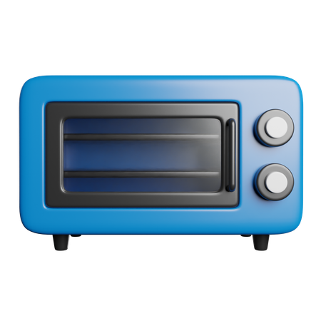 Mikrowelle  3D Icon