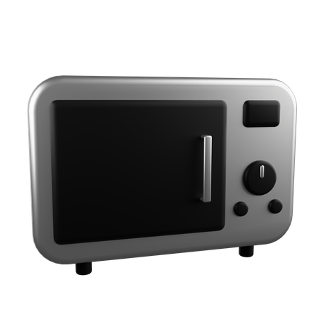 Mikrowelle  3D Icon
