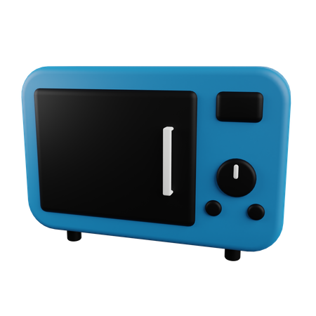 Mikrowelle  3D Icon