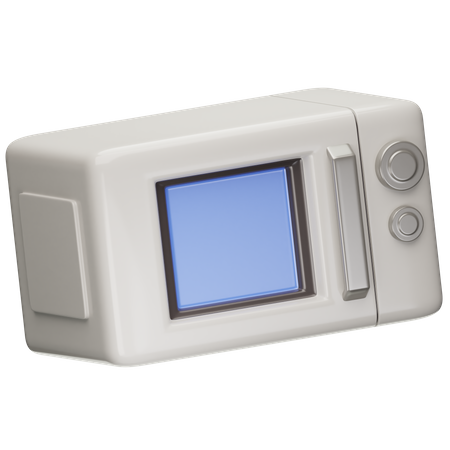 Mikrowelle  3D Icon