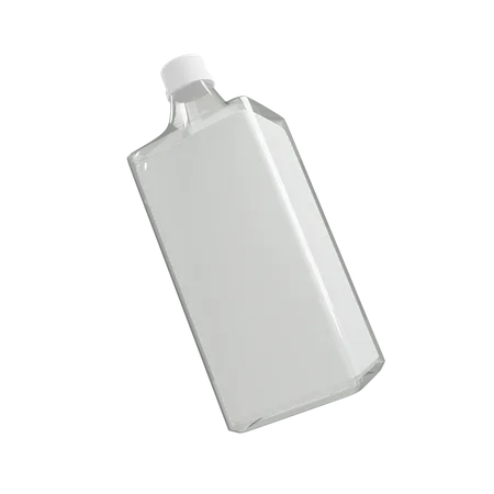 Milchflasche  3D Illustration