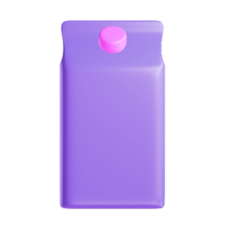 Milchkarton  3D Icon