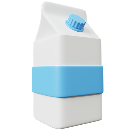 Milchpackung  3D Icon