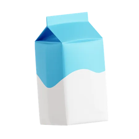 Milchkarton  3D Icon