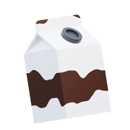 Milchpackung  3D Icon