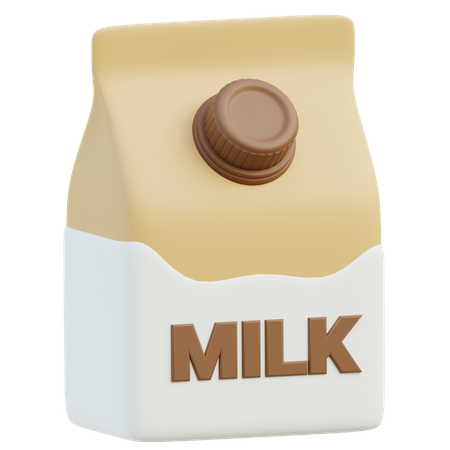 Milchpaket  3D Icon