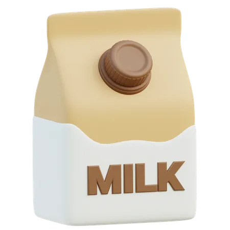 Milchpaket  3D Icon