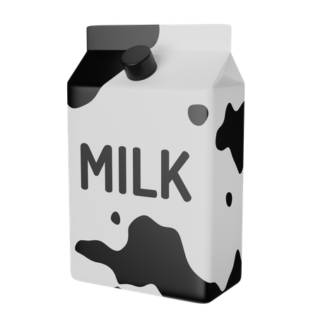 Milchpaket  3D Icon