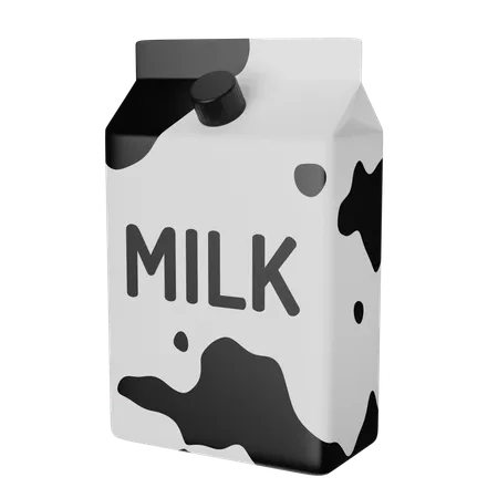 Milchpaket  3D Icon