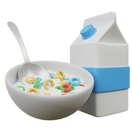 Milchschüssel  3D Icon