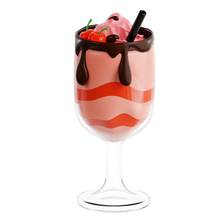 Milchshake  3D Icon