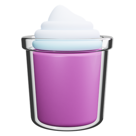 Milchshake  3D Icon