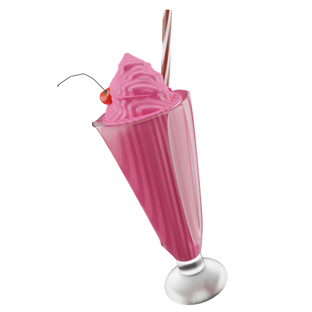 Milchshake  3D Icon