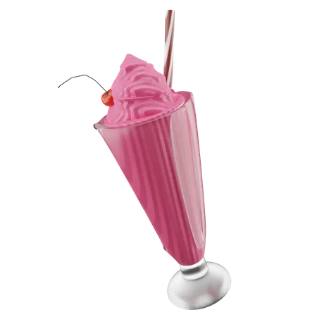 Milchshake  3D Icon