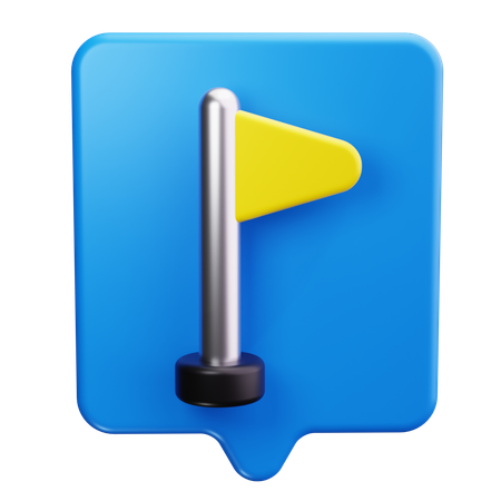 Milestone  3D Icon