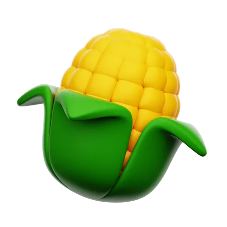 Milho  3D Icon