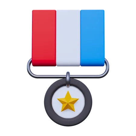 Militärmedaille  3D Icon