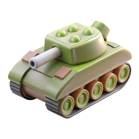 Militärpanzer  3D Icon