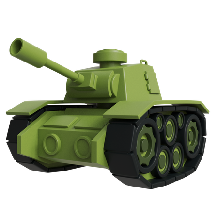 Militärpanzer  3D Icon