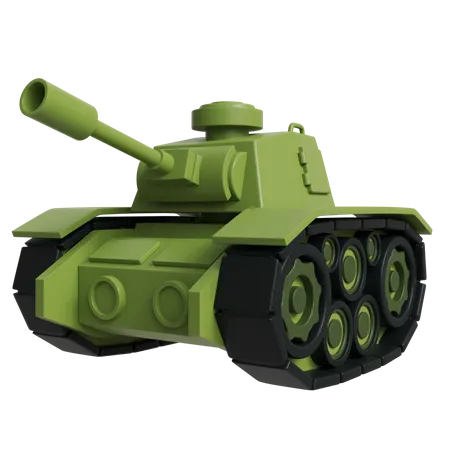 Militärpanzer  3D Icon