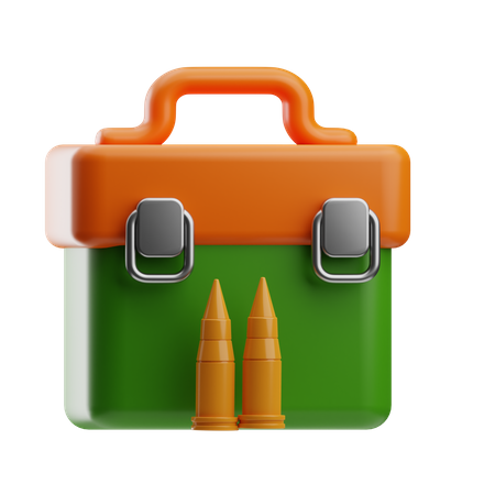 Military Ammunition  3D Icon