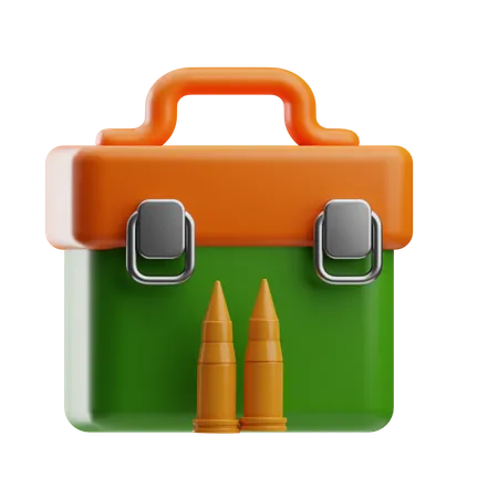 Military Ammunition  3D Icon