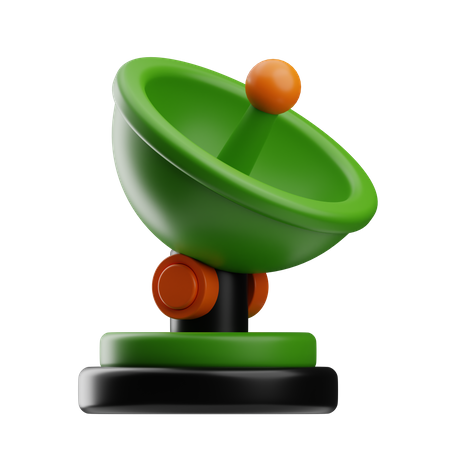 Military Antenna  3D Icon