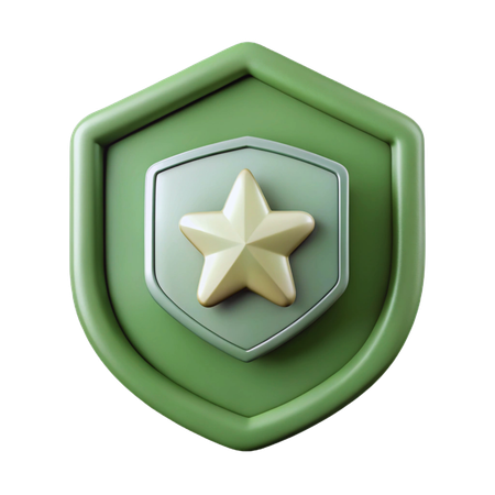 Military Badge  3D Icon