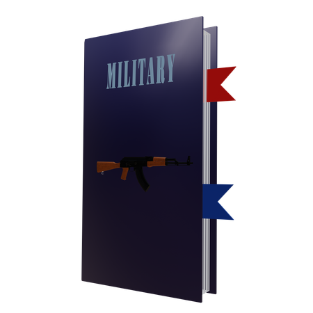 Military Book  3D Icon